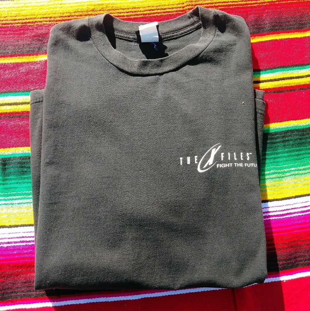 VINTAGE 1998 X-FILES AUTHENTIC T-SHIRT